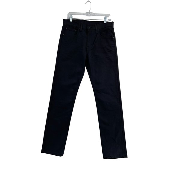 Levi's Other - Levi's Men's 502 Taper Flex Jeans Size 31x32 Dark Blue Wash Denim Matte
